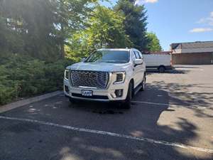 White 2021 GMC Yukon Denali