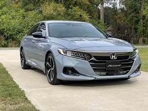Gray 2022 Honda Accord