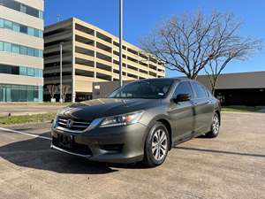 Gray 2013 Honda Accord LX