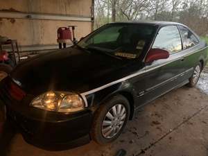 Black 1998 Honda Civic