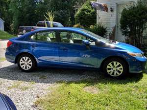 Blue 2012 Honda Civic