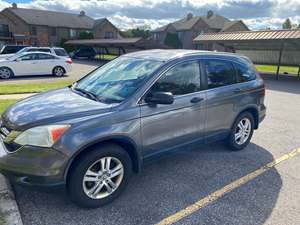 Gray 2010 Honda Cr-V