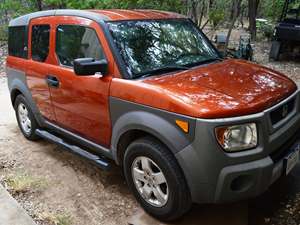 2003 Honda Element with Orange Exterior