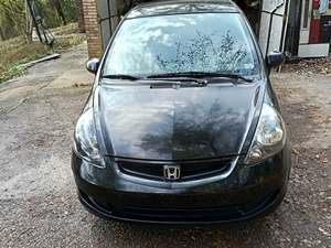 Black 2008 Honda FIT