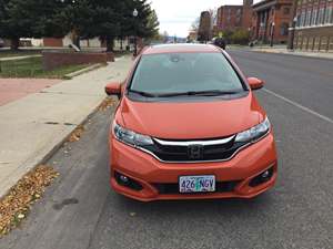 Orange 2018 Honda FIT