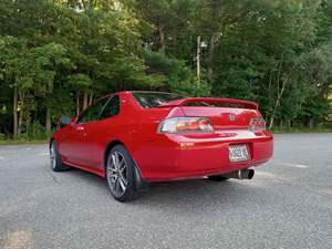 Red 1997 Honda Prelude