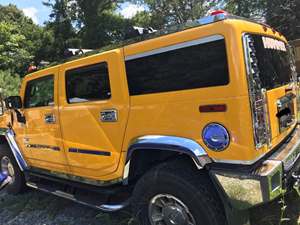 Yellow 2005 Hummer H2