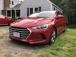 Red 2018 Hyundai Elantra