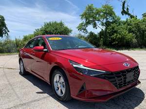 Red 2021 Hyundai Elantra