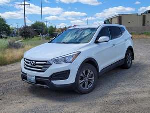 White 2016 Hyundai Santa Fe Sport