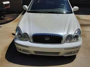 White 2004 Hyundai Sonata