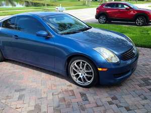 Blue 2007 Infiniti G35
