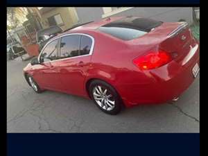 Red 2008 Infiniti G35
