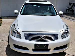 White 2009 Infiniti G37