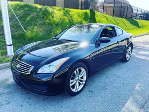 Black 2009 Infiniti G37 Coupe