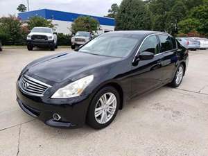 Black 2012 Infiniti G37 Sedan AWD