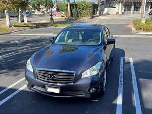 Blue 2011 Infiniti M37