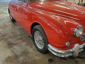 Red 1967 Jaguar MKII