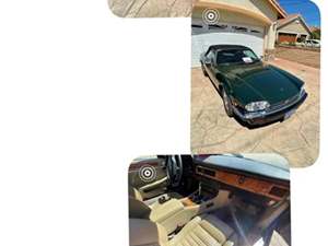 Green 1989 Jaguar XJS