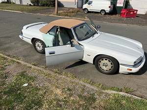 White 1996 Jaguar XJS