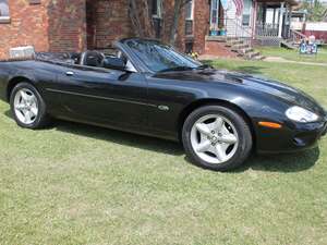 Black 1997 Jaguar XK8