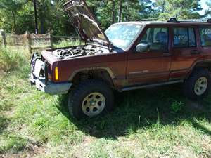 Purple 2000 Jeep Cherokee