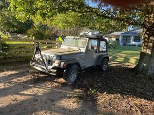 Silver 2000 Jeep CJ-5