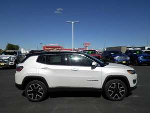 2020 Jeep Compass with White Exterior