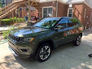 2020 Jeep Compass with Green Exterior