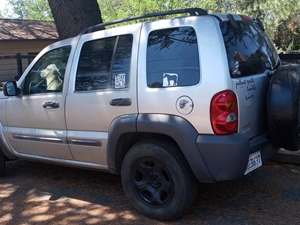 Silver 2004 Jeep Liberty