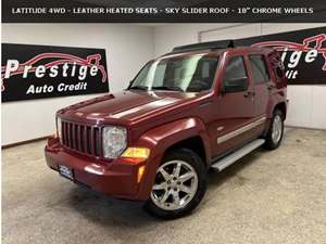 2012 Jeep Liberty with Red Exterior