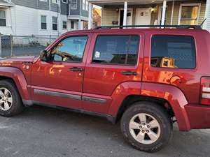 Red 2012 Jeep Liberty