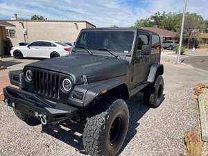 Black 1999 Jeep Wrangler