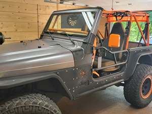 Black 2001 Jeep Wrangler