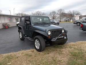 Green 2007 Jeep Wrangler