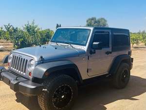 Silver 2013 Jeep Wrangler