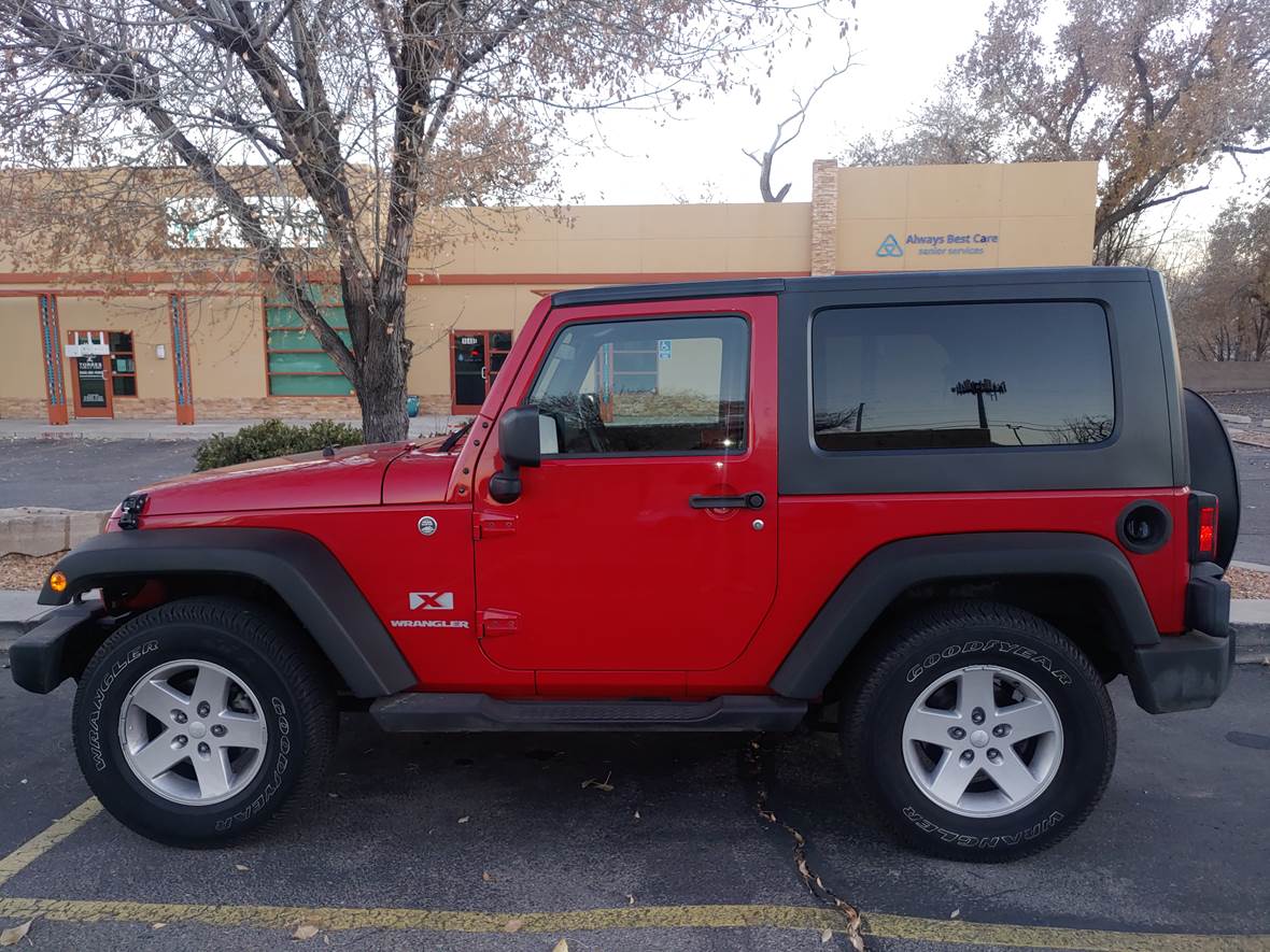 2009 Jeep Wrangler Sport (Red) for sale by owner in Albuquerque