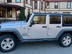 Silver 2011 Jeep Wrangler Unlimited