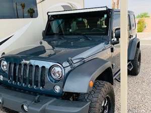 2017 Jeep Wrangler Unlimited with Gray Exterior