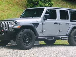 Silver 2018 Jeep Wrangler Unlimited