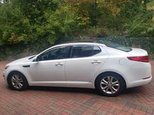 White 2013 Kia Optima