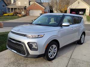 Silver 2021 Kia Soul