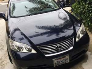 Blue 2007 Lexus ES 350