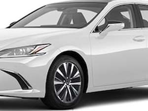 White 2020 Lexus ES 350