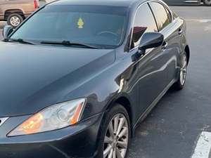 Black 2008 Lexus Is 250