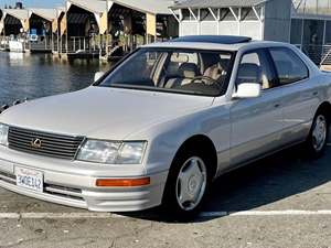 1997 Lexus LS with White Exterior