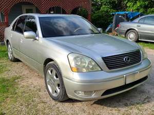 Silver 2002 Lexus LS 430