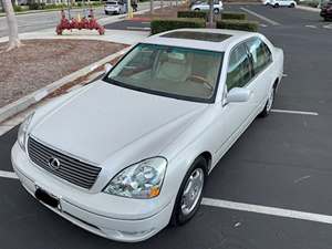 Silver 2002 Lexus LS 430