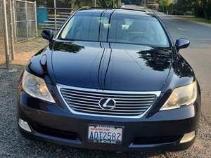 Blue 2007 Lexus LS 460