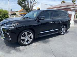 2017 Lexus LX 570 with Black Exterior